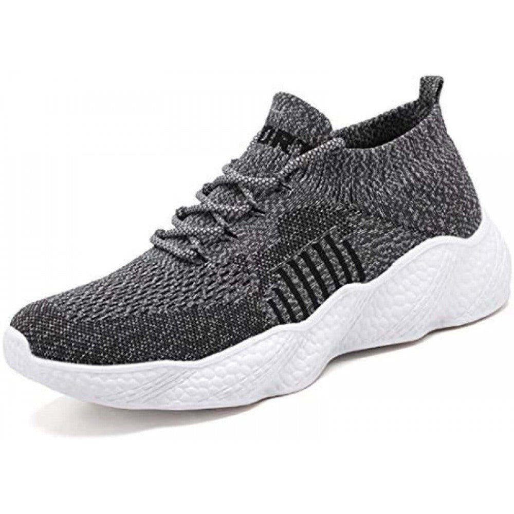 Men's Lightweight Athletic Casual Grey Sports Shoes