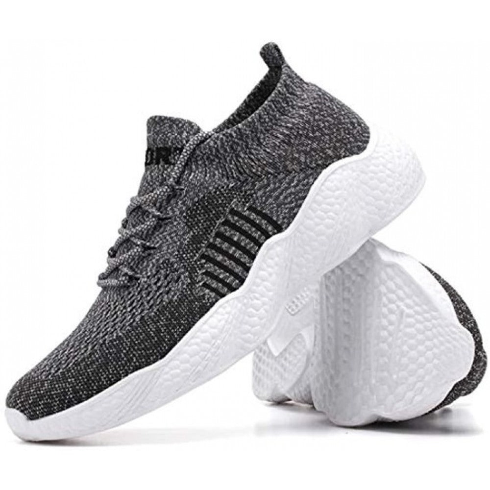 Men's Lightweight Athletic Casual Grey Sports Shoes